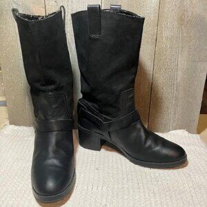 Lauren Ralph Lauren Black Heeled Boots